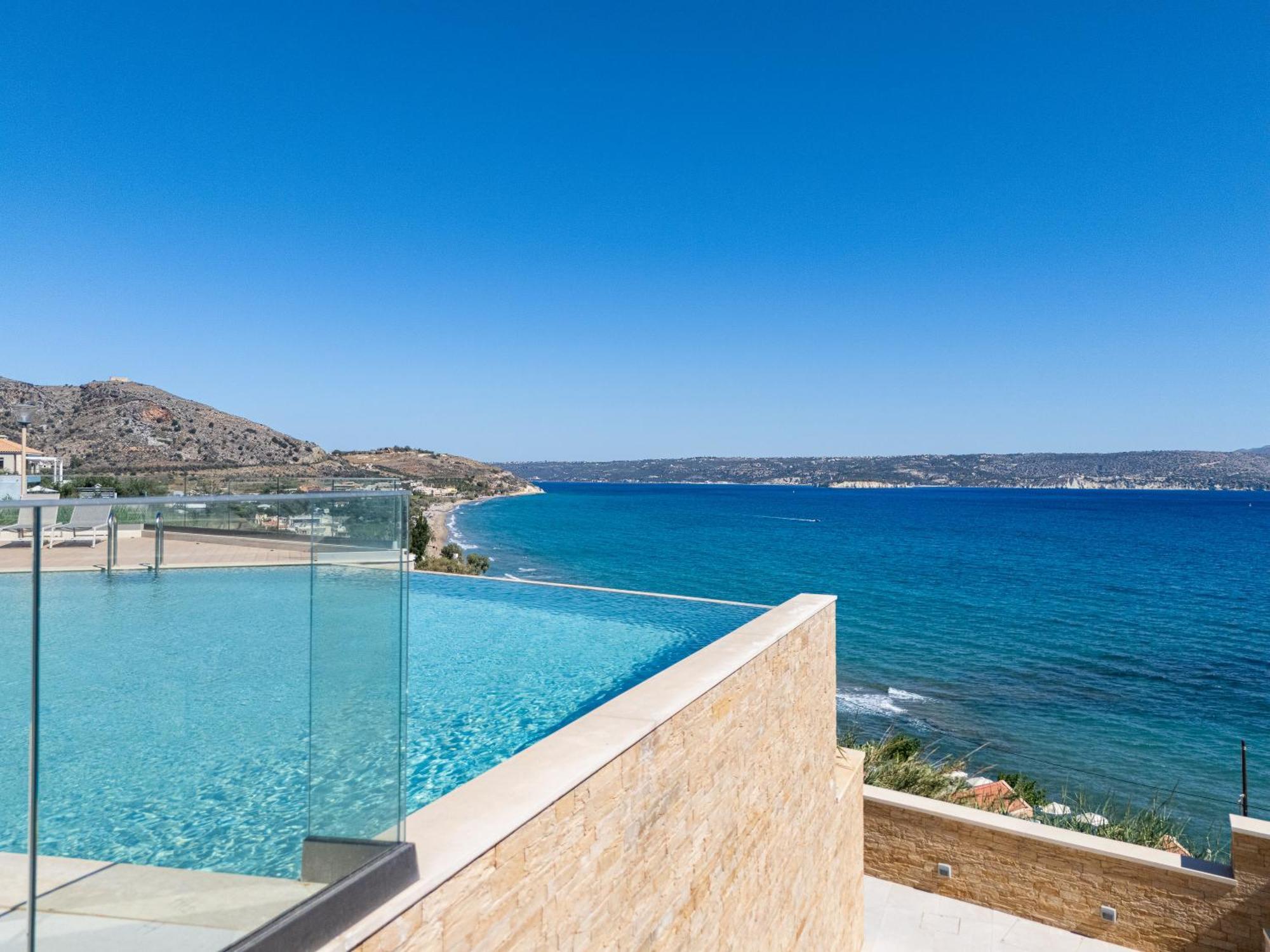 Panorama Seaview Village At Kalyves Exterior foto