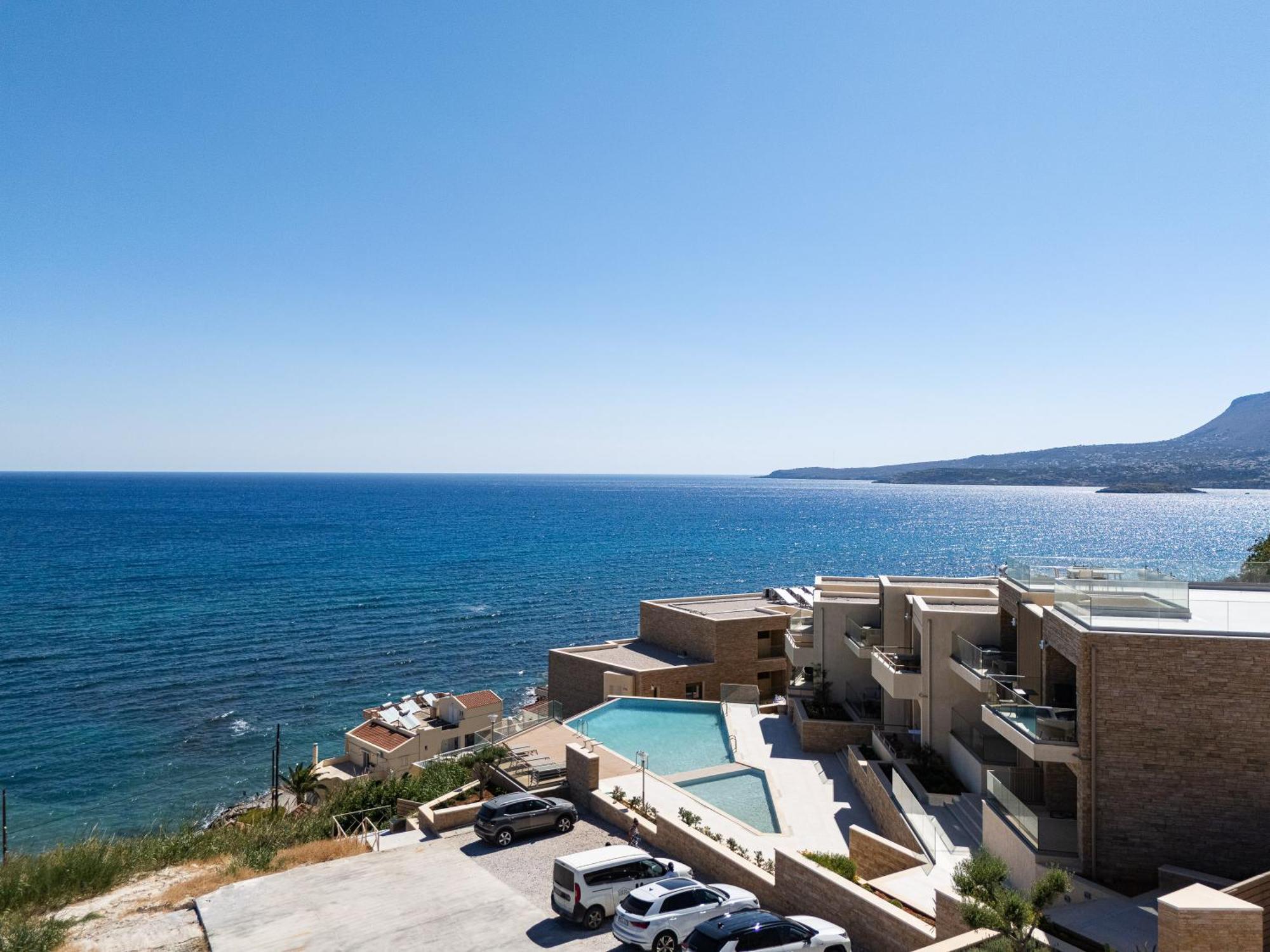 Panorama Seaview Village At Kalyves Exterior foto