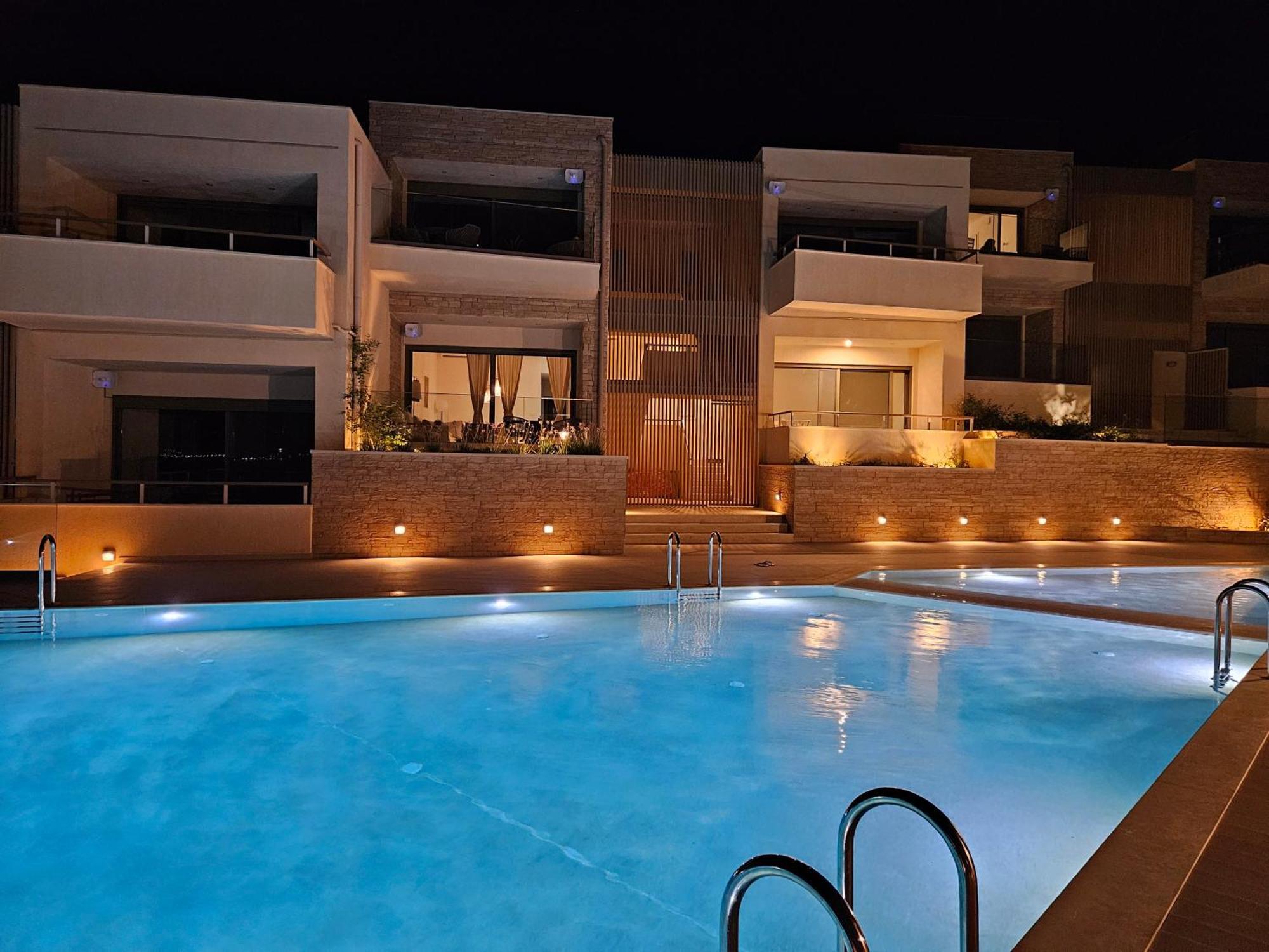 Panorama Seaview Village At Kalyves Exterior foto
