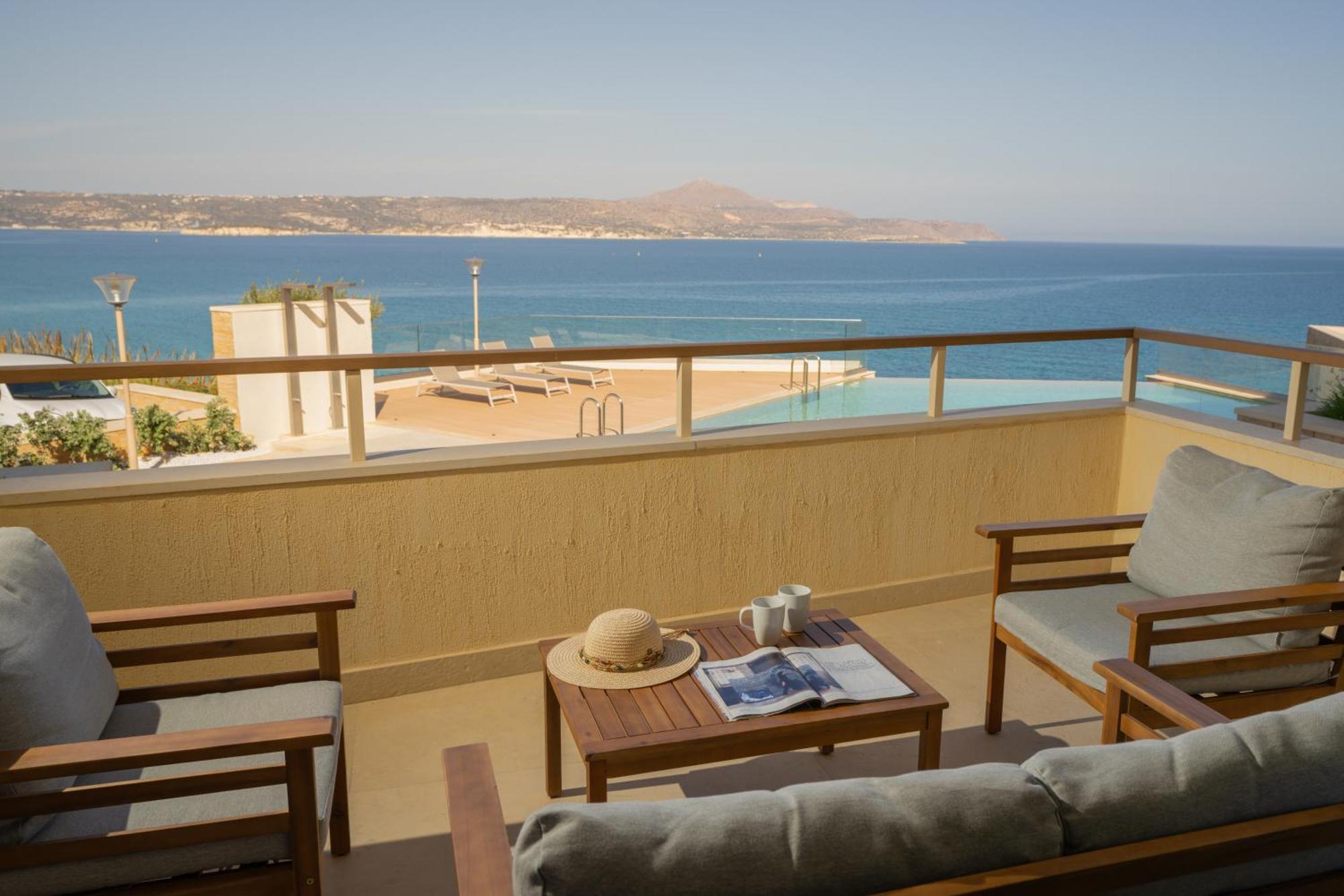 Panorama Seaview Village At Kalyves Exterior foto